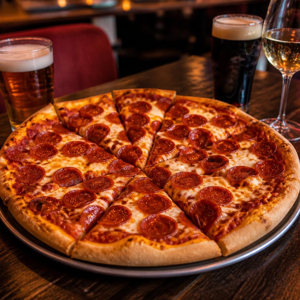 Pizza, deli sandwiches and burgers
